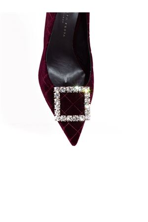 Bordeaux quilted velvet Lilly pumps ROBERTO FESTA | LILLYTRACKBORDO